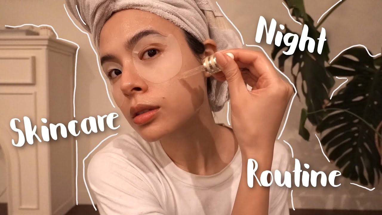 気合の入った夜のスキンケアルーティーン