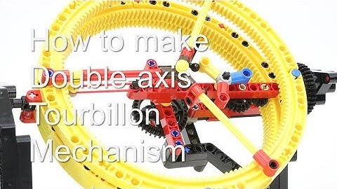 How to make Double-axis Tourbillon Mechanism by LEGO Technic