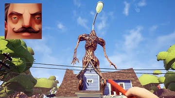 Hello Neighbor - My New Neighbor Big Light Head Act 2 Gameplay Walkthrough