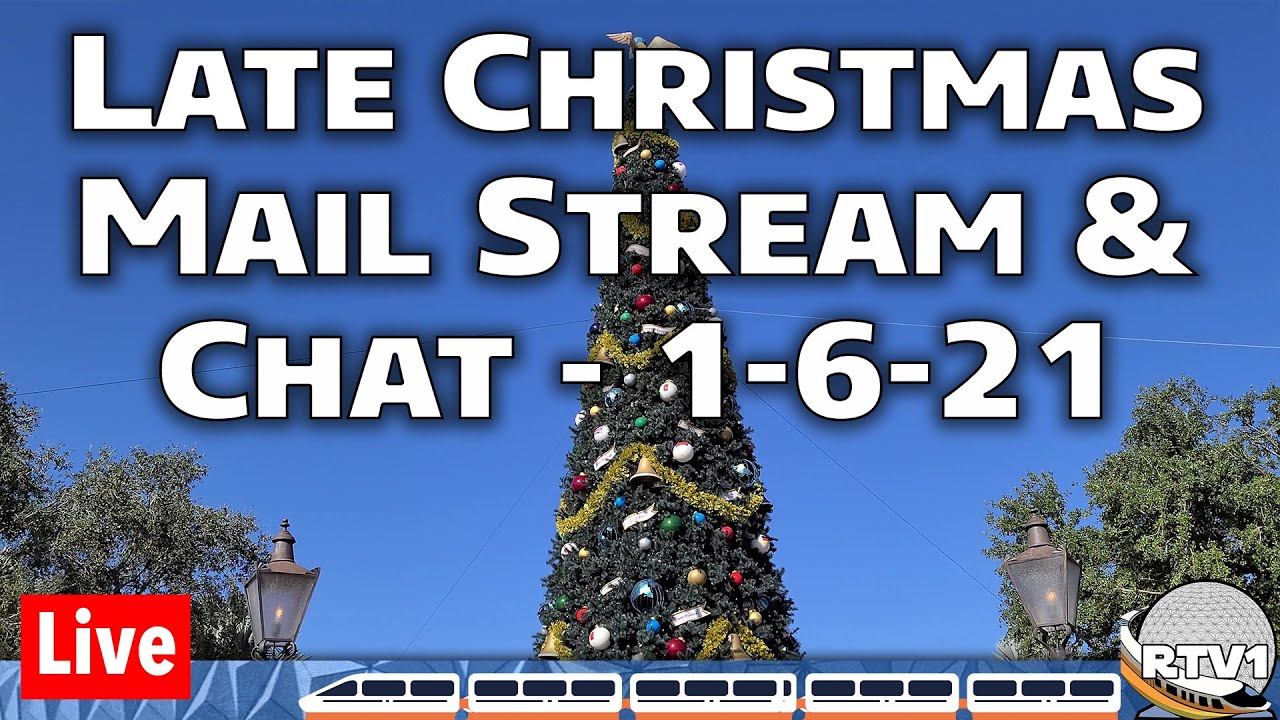 🔴Live: Late Christmas Mail Stream & Resort Hopper Chat - 1-6-21
