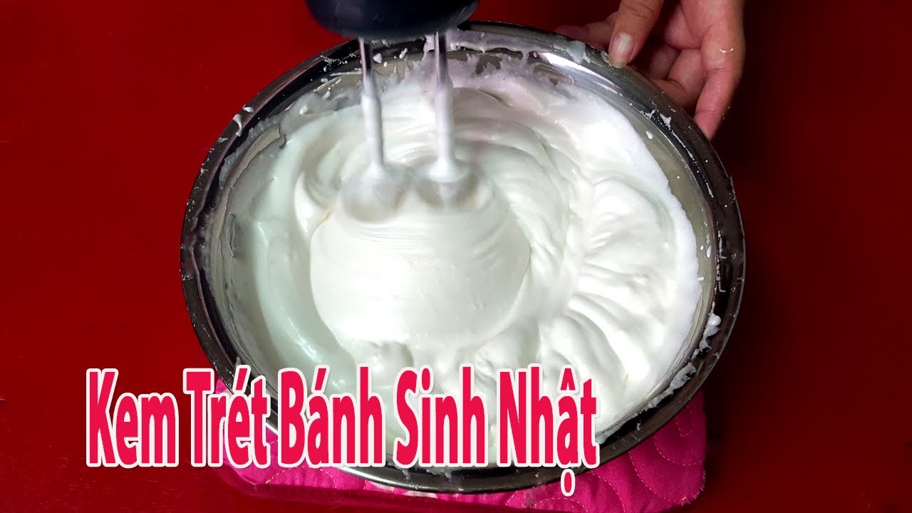 Cách làm kem tươi không cần whipping cream tại nhà ngon mê mẩn