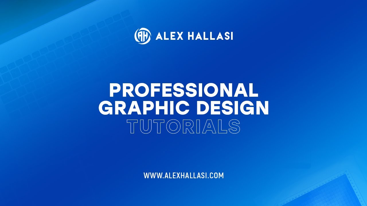 Professional Graphic Design Tutorials + PSD File & Resources - YouTube