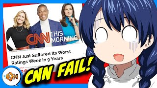 CNN is DYING! CNN's Ratings Plummet to NINE YEAR Low!