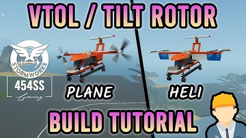 VTOL-vliegtuigtutorial in Stormworks (ingenieur legt uit)