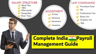 COMPLETE  INDIA PAYROLL MANAGEMENT GUIDE | CTC | In Hand Salary| Basic Salary| PF| ESI| TDS| screenshot 2