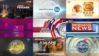 200 subs special! - Malaysian news opening compilation (2020)