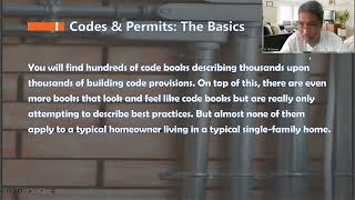 Introduction to CODES & PERMITS [ Engineering Utilities 2 ] Module 1.01.A