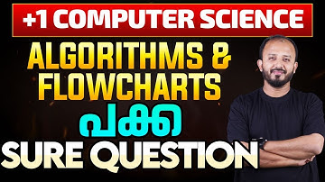 Plus One Computer Science | Algorithms and Flowcharts | Public Exam 2025 | Eduport Plus One