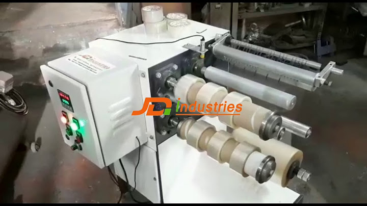 Cello Tape Cutting Machine | J&D Industries