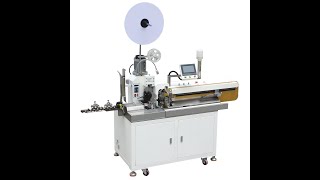 Full automatic 5 Wire cutting and striping twisting tinning terminal crimping machine