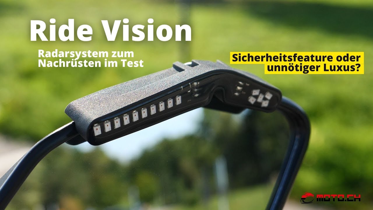 Ride Vision - Radar-System für Motorräder zum Nachrüsten im Test