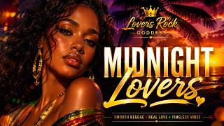 Midnight Lovers 💜 Smooth Lovers Rock Reggae Mix | Romantic Island Vibes & Late Night Love Songs