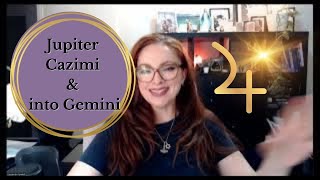 Jupiter's Cazimi & into Gemini