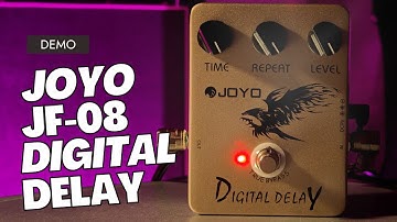 Joyo JF-08 Digital Delay gitar-effekt-pedal demo
