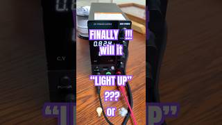 Will it light up or will I let out the smoke?  💡  or  💨 ￼