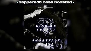 GHOSTFACE PLAYA - Club Horrors (feat. BLXCKBUSTA) 「zappere50 bass boosted」