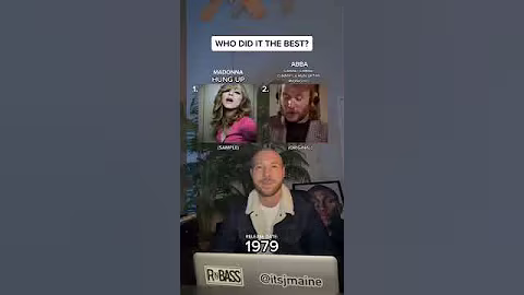 Who Did It The Best? Madonna “Hung Up” or ABBA? #shorts #madonna #abba #music #sample #samples
