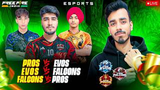 CSW ON FIRE☠ PROS VS EVOS VS FALCONS😈 IGL- DEEP, ZENO, KRISH🔴 #nonstopgaming #classy #cswlive