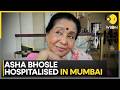 Veteran Singer Asha Bhosle Rushed to Hospital in Mumbai Due to Chest Infection | WION