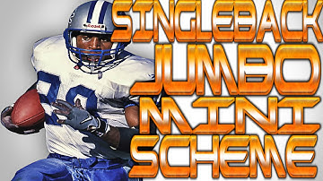 100% GUARANTEE YARDS RUN PLAY IN MADDEN 17  | SINGLEBACK JUMBO MINI SCHEME IN MADDEN 17