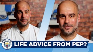 Pep Guardiola hands out some advice! | Ask Pep Anything!