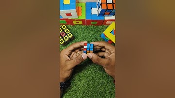 Make Donut Pattern On 3 by 3 Rubiks cube KEYCHAIN #shorts #viral #rubikscube