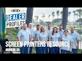 Dealer profiles screen printers resource