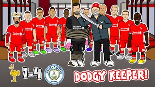 ?DODGY KEEPER!? Alisson vs Man City: the Disasterclass (1-4 Liverpool Goals Highlights Foden)