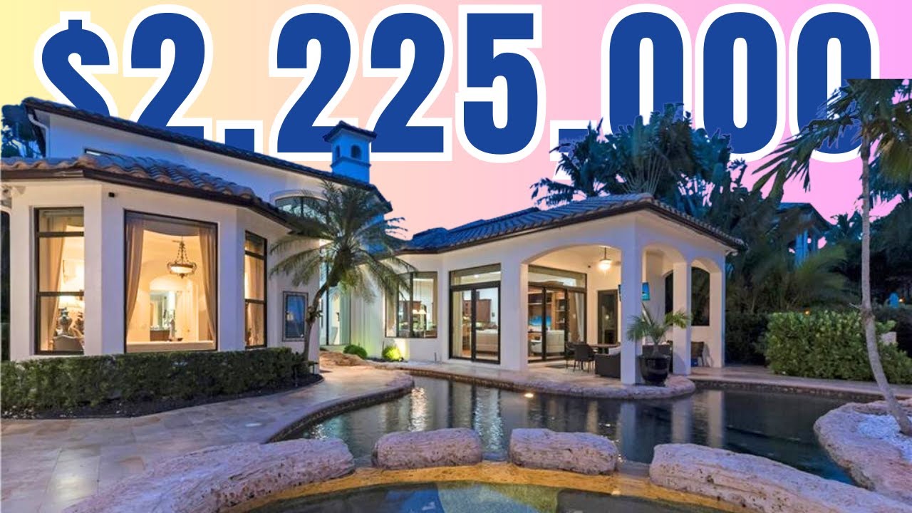 The Oaks At Boca Raton Florida | A $2 Million Dollar Home Tour - YouTube