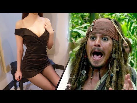 Aquaman(Everything I Need) VS Pirates of the Caribbean(He's a Pirate) [ピアノ]