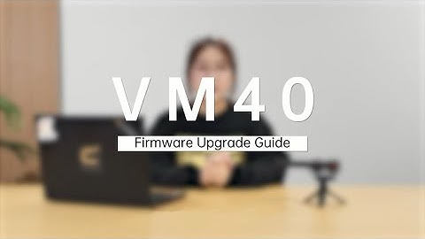 【Tutorial】VM40 Firmware Update: Enhance Audio and Performance! #comica #microphone #audio #tutorial