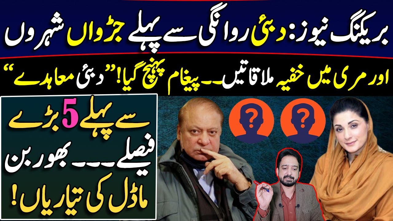 'Dubai Plan' on its way as PML-N & PPP Leadership negotiate Power Sharing Formula || by Essa Naqvi