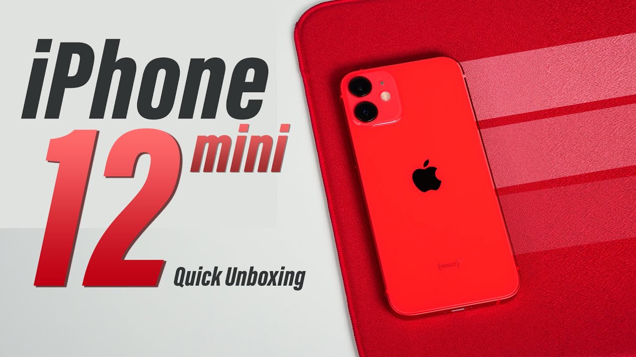 iPhone 12 Mini Hands On & Quick Unboxing