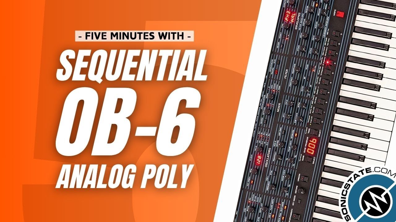 5 Minutes with - the Oberheim OB-6 Poly Synth
