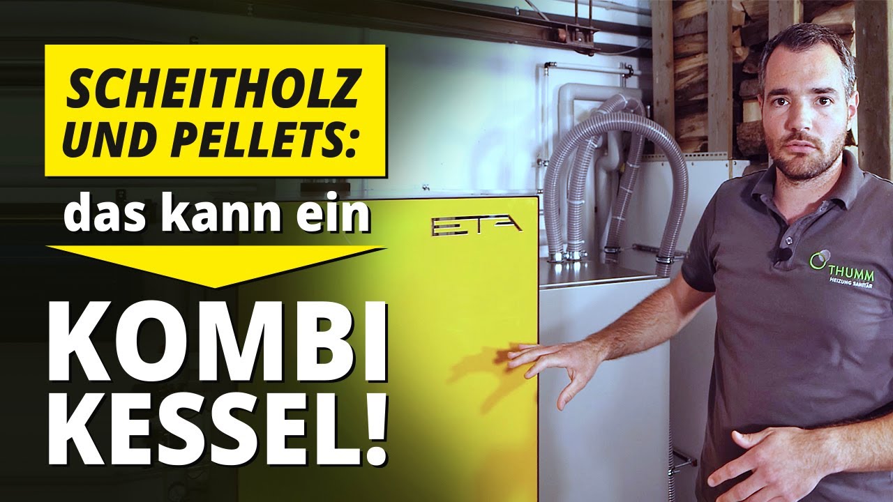 Update Gut informiert: So funktioniert der Kombikessel Scheitholz/ Pellets ETA SH Twin