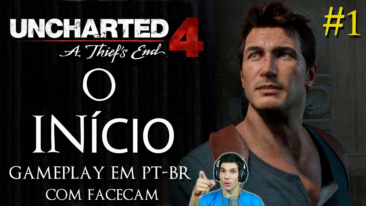 Uncharted 4 - #10- Gameplay PS4 Slim PT-BR 