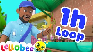 Sped Up Healthy Eating Song | Nursery Rhymes | Lellobee ABC