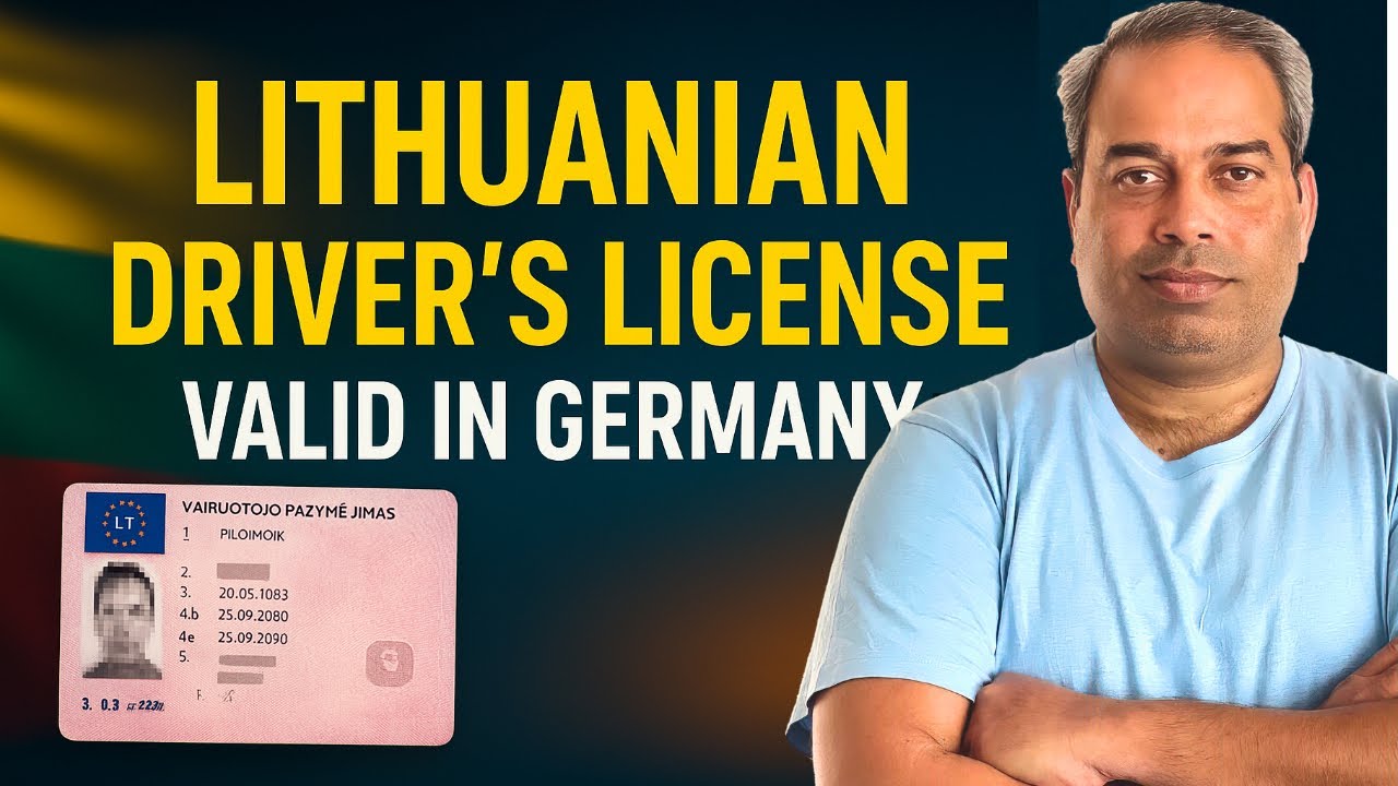 Can You Use a Lithuanian License in Germany? Full Guide 2025.