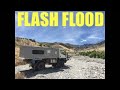 Flash Flood Mudarama! Utah Cottonwood Canyon! Mitsubishi Fuso FG 4x4 Truck Camper Expedition Vehicle