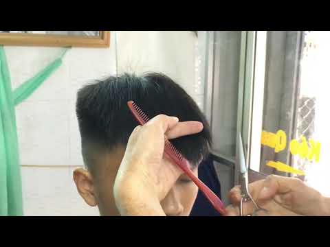 CẮT TÓC NAM | CHIA SẺ, Tóc Bung, Cắt Kiểu Tóc Cao Mái Ngắn, Đơn Giản | Men’s Haircut,Short hair