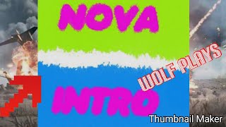 Nova intro de Minecraft do canal (Wolf plays)
