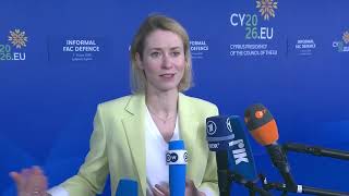 “The Region Doesn’t Need Escalation!” – Kallas Warns on Iran-Israel Conflict