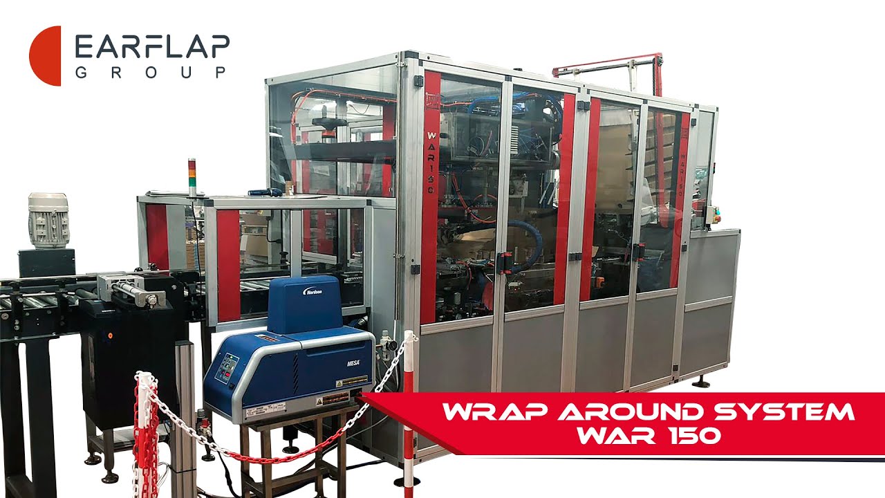 Encajadora / envasadora wraparound WAR150  Wraparound packing system WAR150  // EAR-FLAP® 