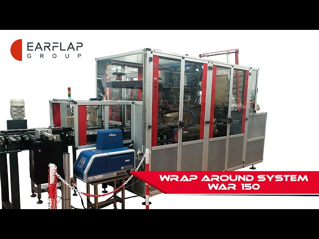 Encajadora / envasadora wraparound WAR150  Wraparound packing system WAR150  // EAR-FLAP® 