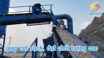 Dây chuyền nghiền cát nhân tạo 100 tấn/h - Hà Nam