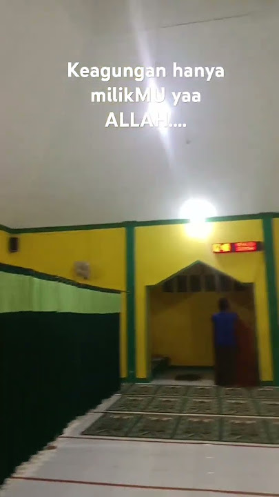 adzan isya #suara adzan#nuansa ramadhan