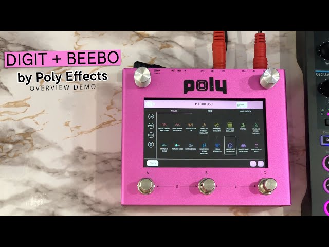 POLY EFFECTS DIGIT & BEEBO | Overview - YouTube