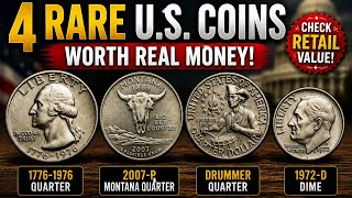 🚨 STOP! These 4 U.S. Coins Could Make You Rich 💰 Don’t Spend Them!
