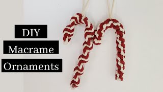 Celebrity DIY Macrame Candy Cane Ornaments Profile
