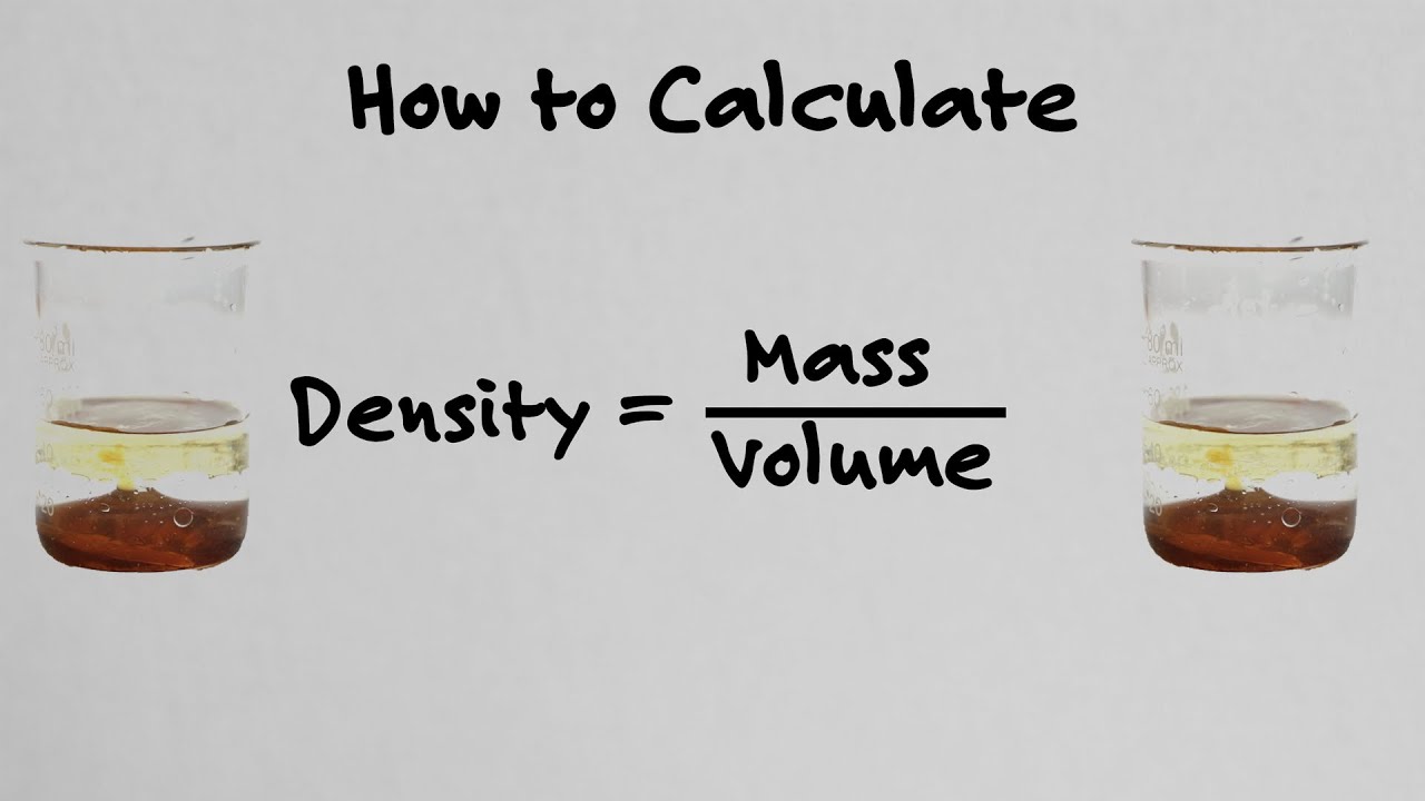 How To Calculate Density - With Examples